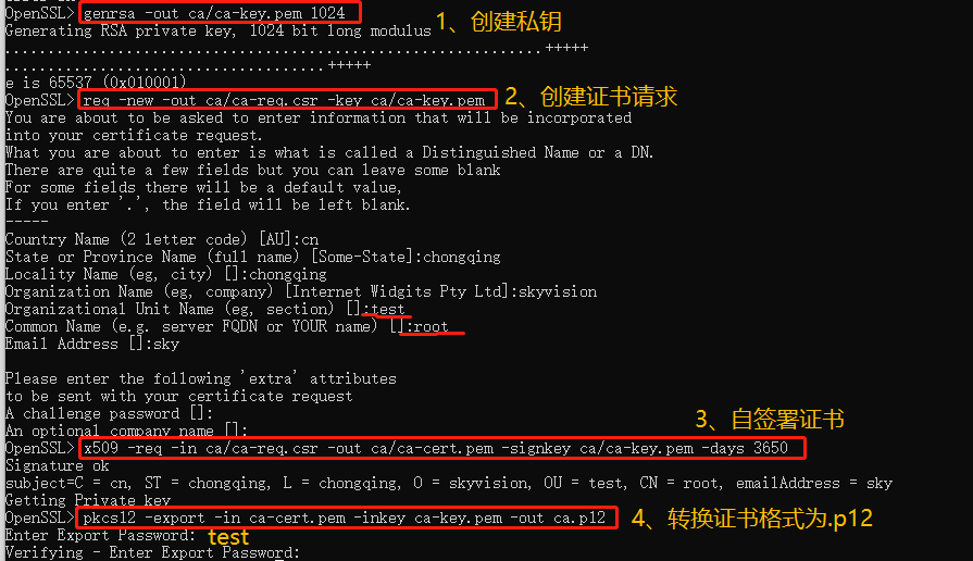 openssl如何生成带CommonName的pem openssl生成pem证书,openssl如何生成带CommonName的pem openssl生成pem证书_后缀名,第1张