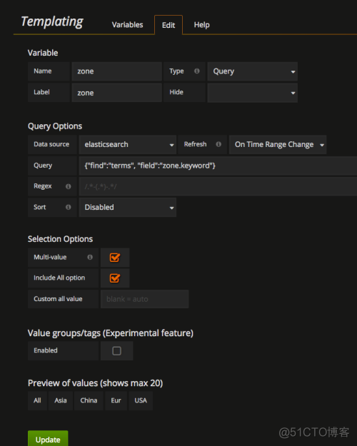 grafana es不等于查询 grafana使用教程es数据_大数据_14