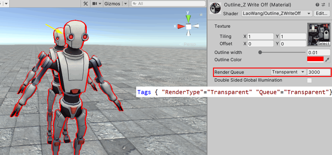 unity 侧边进入效果 unity描边效果_Unity3D_16