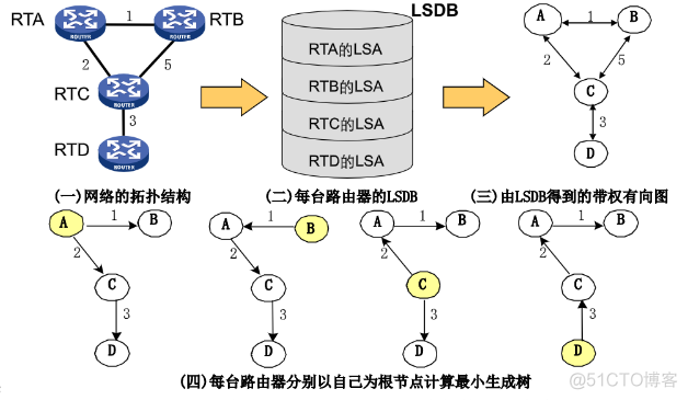 为什么说OSPF属于传输层协议 ospf使用的传输协议_链路_07