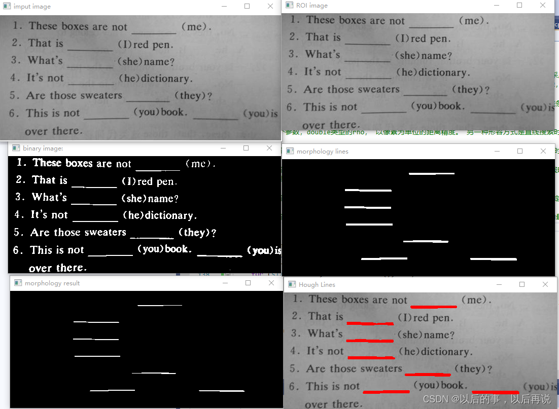 opencv快速查找非0 opencv查找直线_opencv