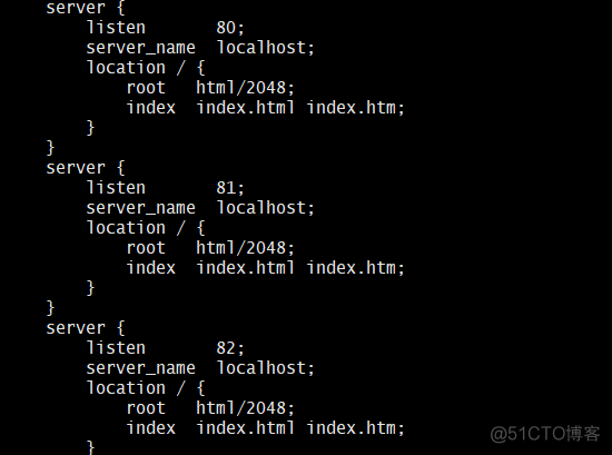 nginx stream 多端口范围映射 nginx配置多个端口转发_虚拟主机_02