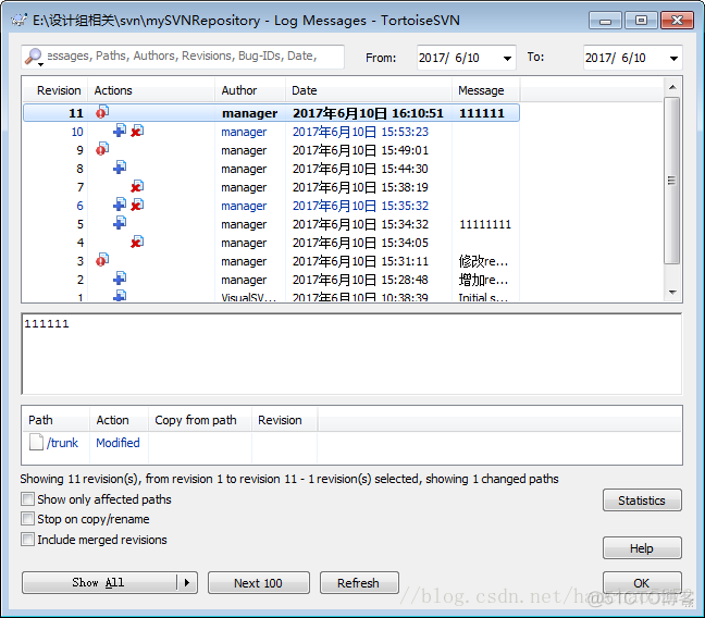 svn switch destination URL地址 svn的url怎么看_检出_20