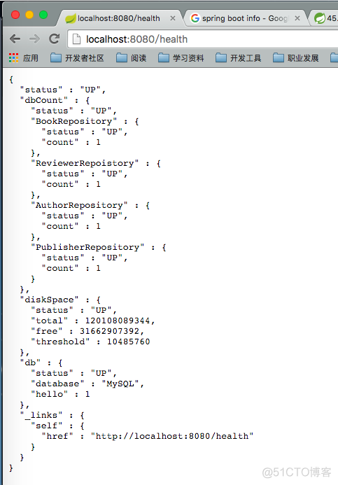 springboot RabbitMQ 的健康检查 springboot健康检查地址_属性值