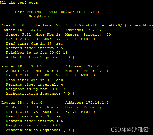 ospf的dr和bdr的作用是什么 ospf的dr和bdr实验_网络_05