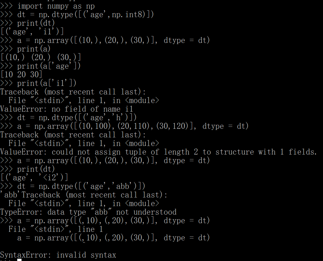 numpy 二维数组 索引 numpy二维数组操作_MATLAB_13