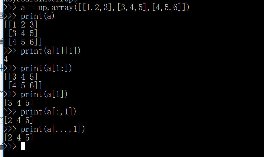 numpy 二维数组 索引 numpy二维数组操作_MATLAB_69