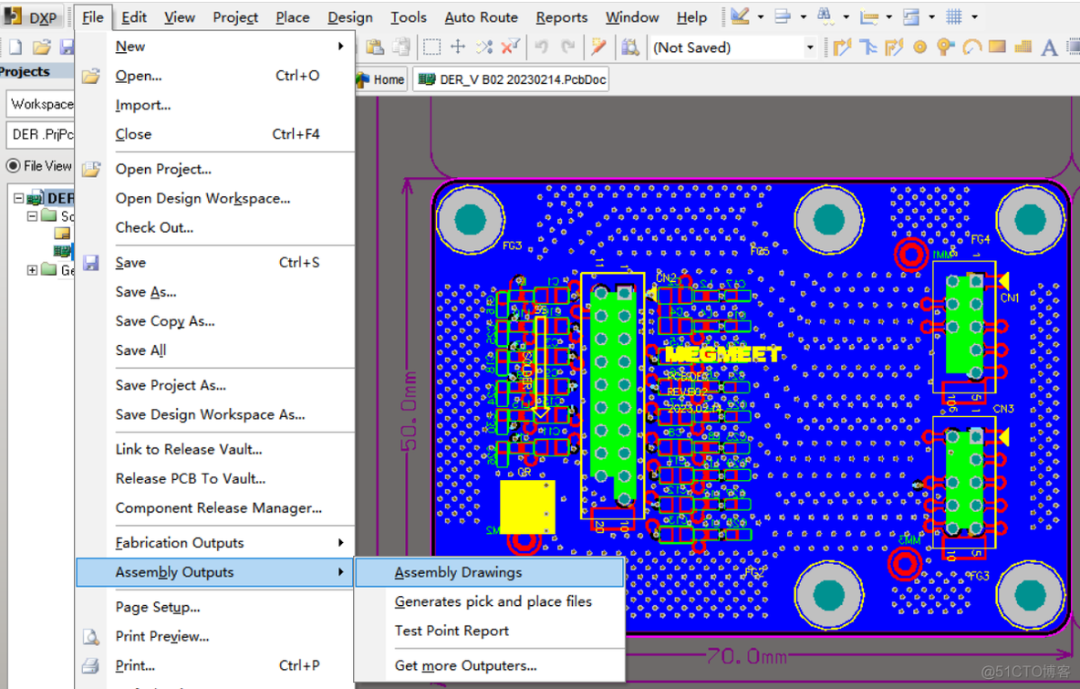 altium designer 不显示分层结构 altium designer层的介绍_右键_31