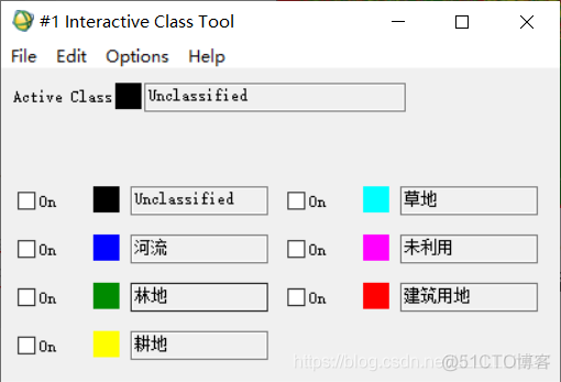 envi监督分类的随机森林 envi4.8监督分类_颜色系统_02