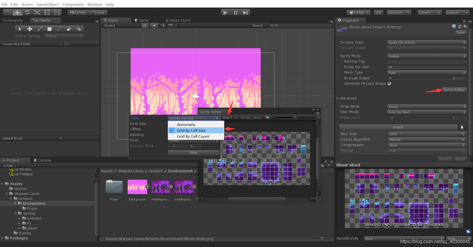 unity2d场景 unity2d场景tilemap_Layout_07