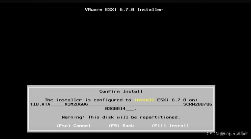 服务器部署esxi后装vcenter 服务器安装vmware esxi 6.7_exsi_15