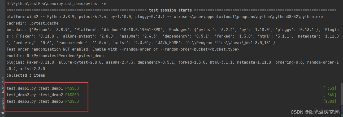 pytest不执行指定目录 pytest命令行_文件名_03