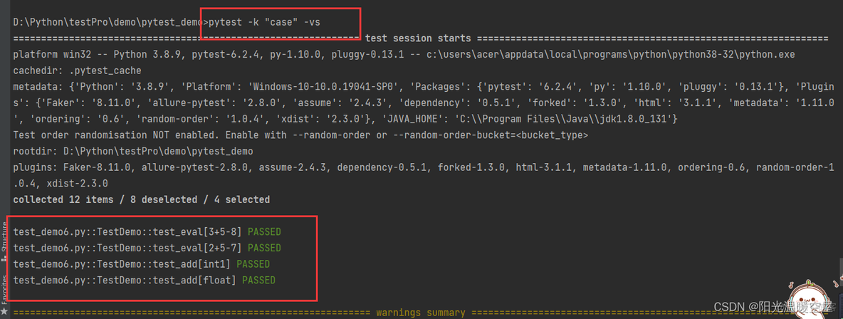 pytest不执行指定目录 pytest命令行_pytest不执行指定目录_08