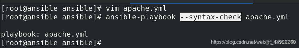 ansible playbook如何创建用户 ansible编写playbook_linux_03