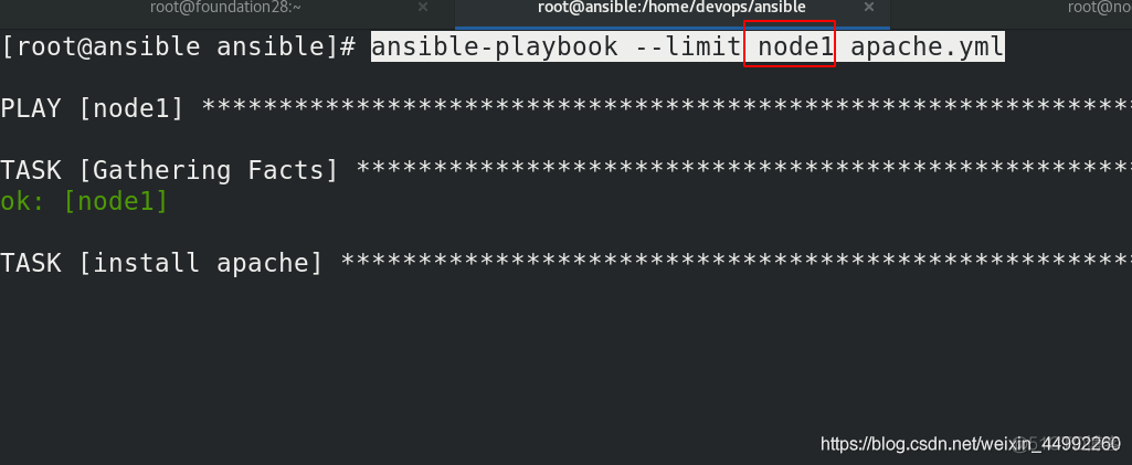 ansible playbook如何创建用户 ansible编写playbook_Developer_08