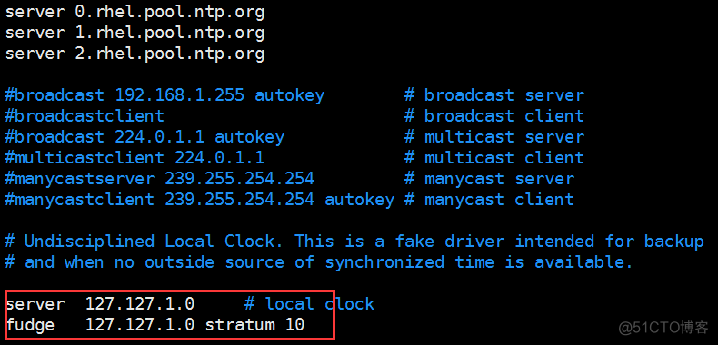 centos时钟服务器chrony linux配置时钟服务器_重启_04