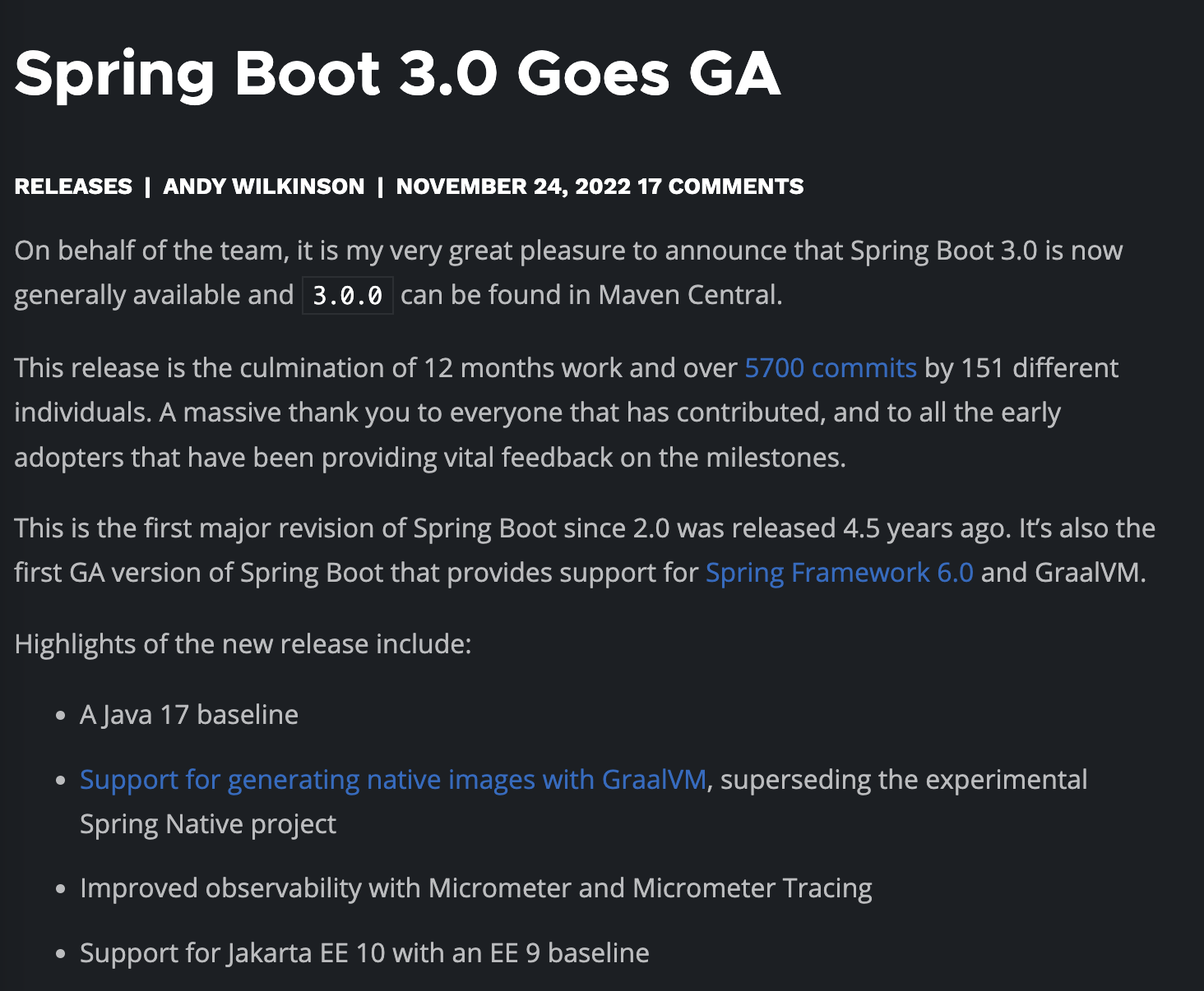 springboot当前稳定版本 springboot最新_Java