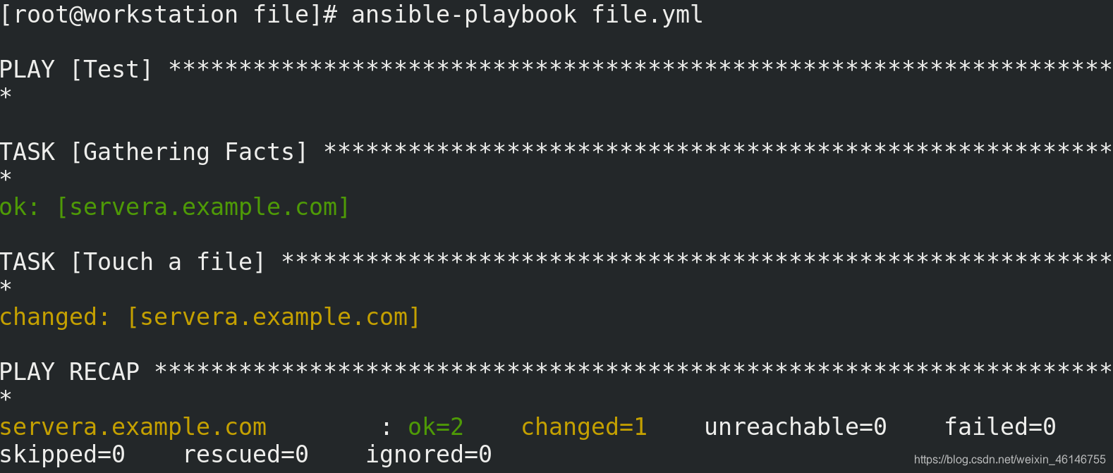 ansible playbook 替换文本内容操作模块 ansible修改文件内容_json格式_04