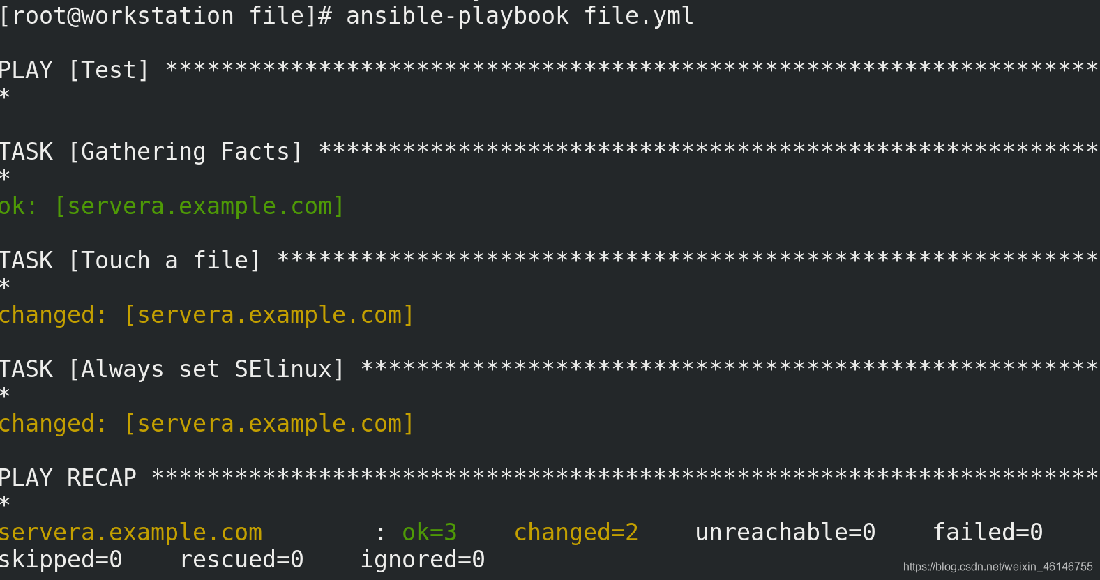 ansible playbook 替换文本内容操作模块 ansible修改文件内容_Test_14