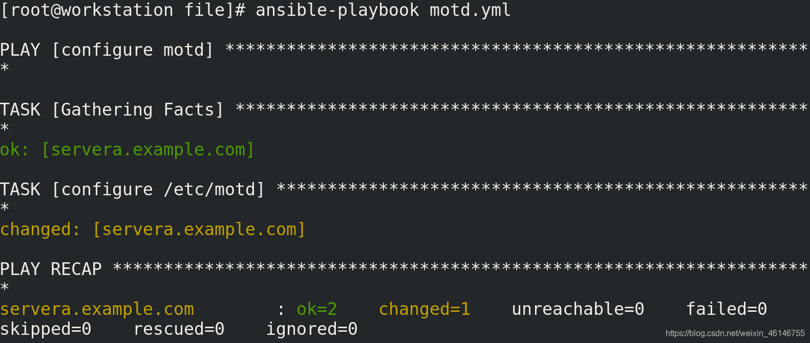 ansible playbook 替换文本内容操作模块 ansible修改文件内容_创建文件_23