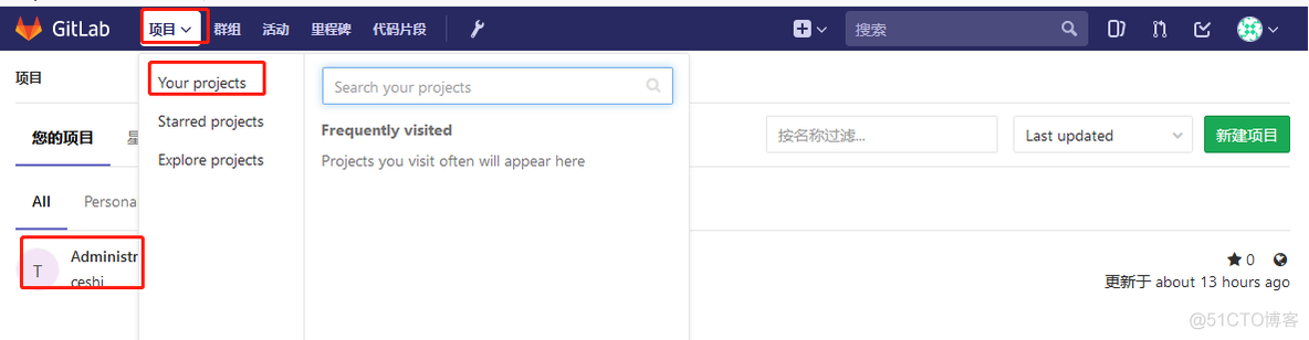 gitlab 添加wiki 失败 denied by custom hooks gitlab添加项目_服务器_32