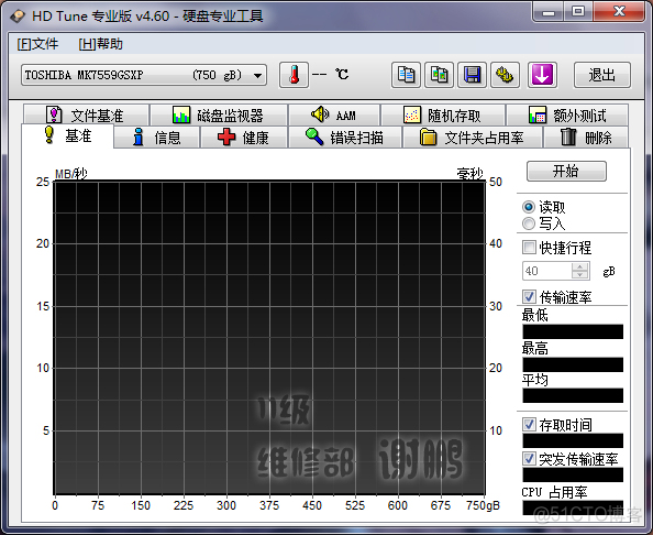 硬盘参数测试工具HDTEST 硬盘检测工具hdtune_寻道