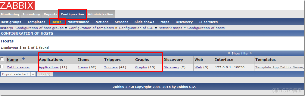 zabbix添加网络设备监控 zabbix添加被监控主机_触发器