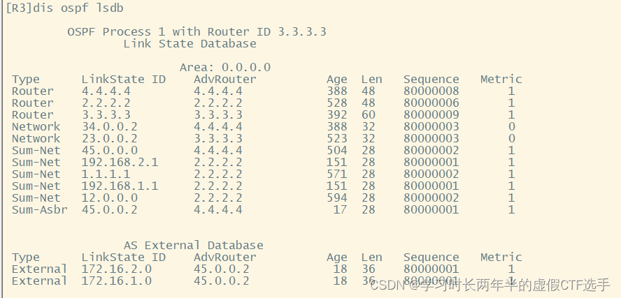 ospf汇总后还有明细路由 ospf路由汇总的作用,ospf汇总后还有明细路由 ospf路由汇总的作用_OSPF_06,第6张