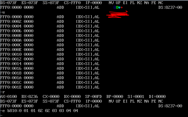 汇编按esc退出程序 汇编退出debug_16进制_11