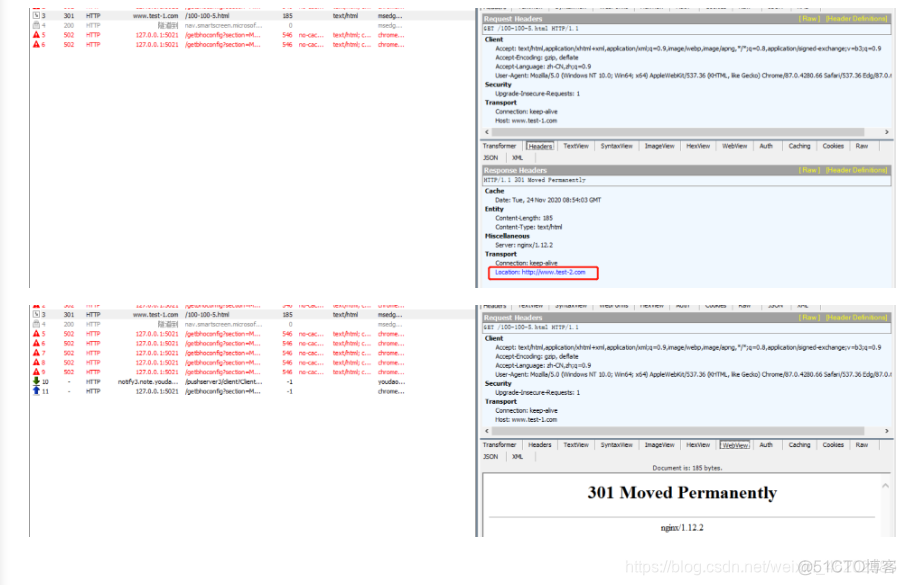 nginx指定域名后无法访问 nginx rewrite 域名不变_nginx_06