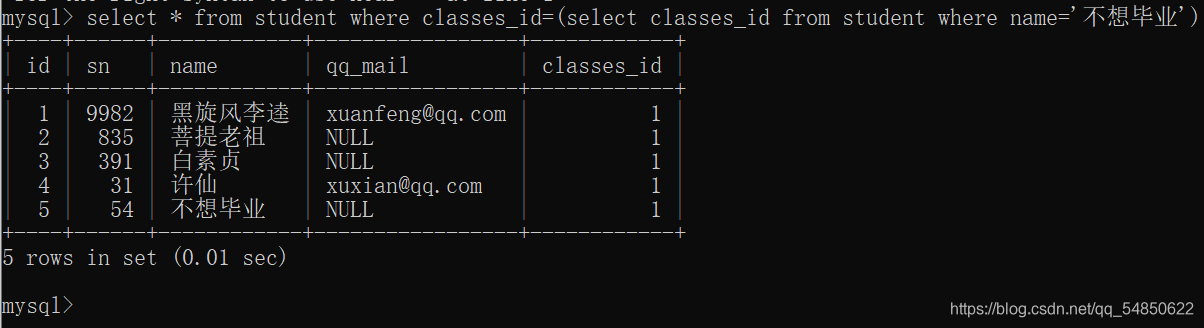 Aggregation 联合查询 联合查询原理_mysql_13