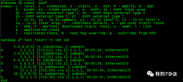 ospf 多区域配置de原理 多区域的ospf协议配置实例_ospf 多区域配置de原理_13