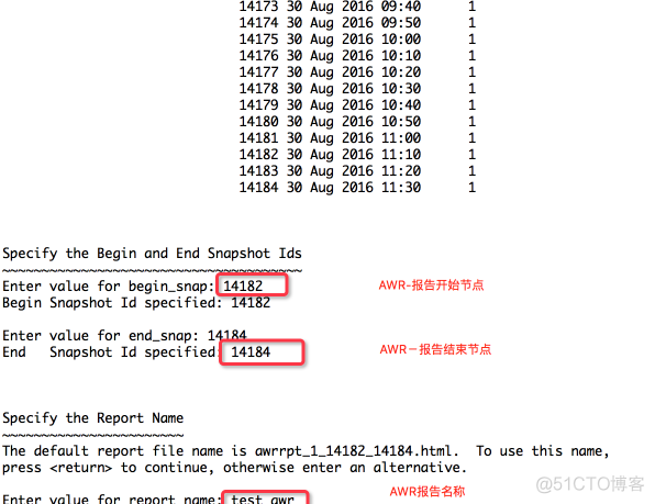 postgresql 生成awr报告 oracle生成awr报告的命令_SQL_04