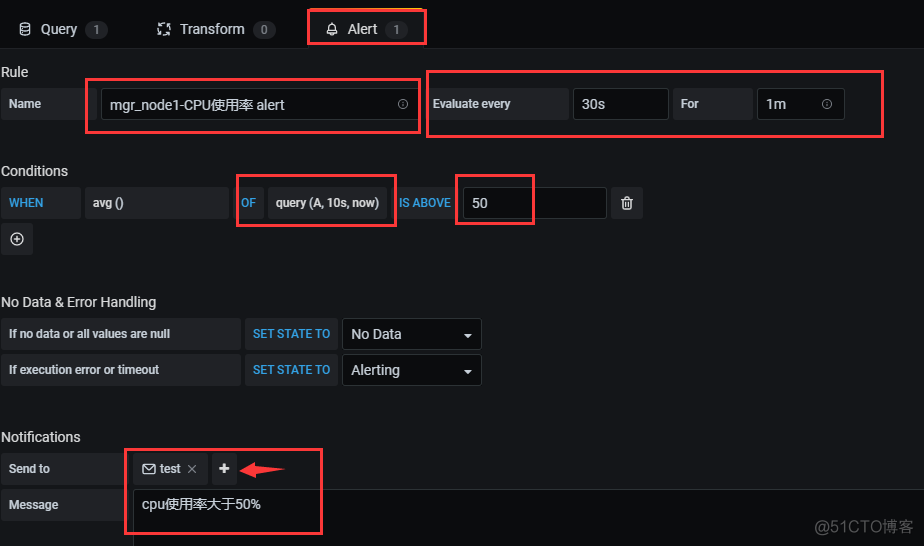 grafana 邮箱告警 grafana发送邮件_linux_12