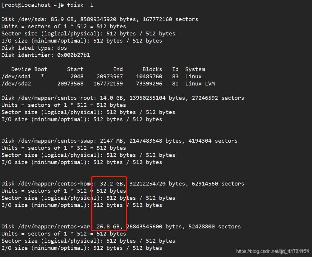 centos7 扩容vda2分区 centos7 home分区扩容_文件系统_12