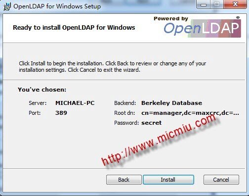 openldap静默安装 openldap windows_Developer_07