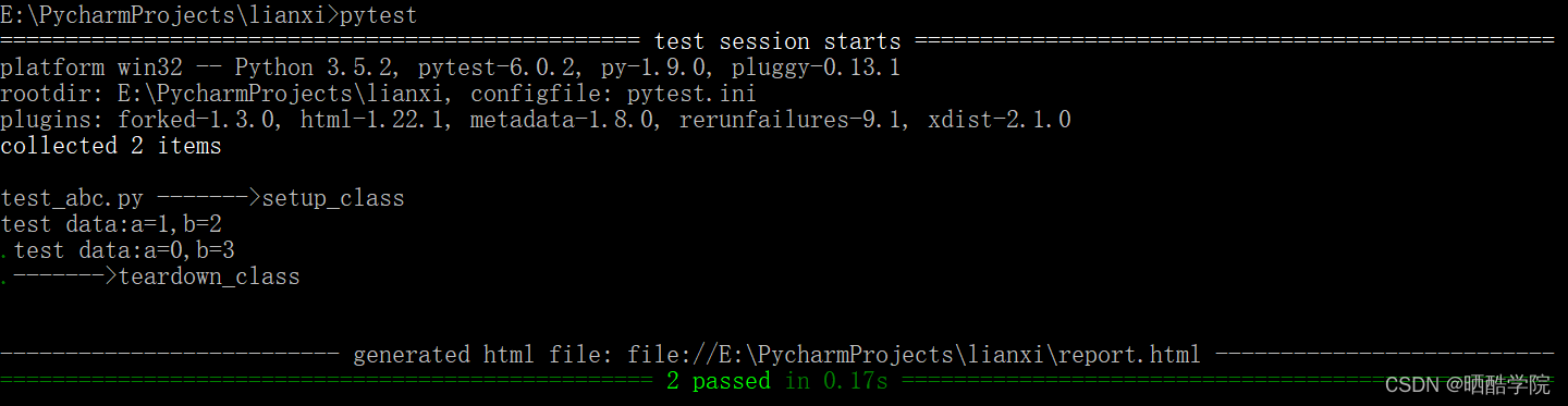 pytest 标记 自定义 向pytest传入自定义参数_python_03