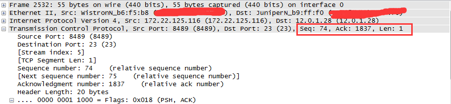 wireshark分析组播丢包 wireshark分析tcp丢包率_字段_21