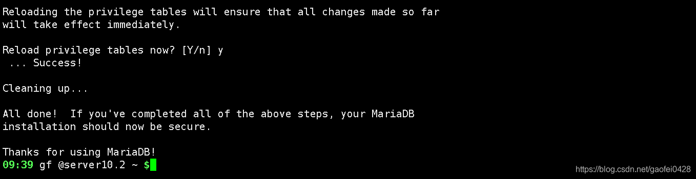 mariadb数据库自动增加日期分区 mariadb创建数据库_mysql_10