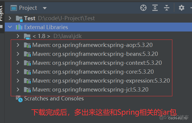 如何把一个spring项目加上maven spring导入项目_配置文件_11