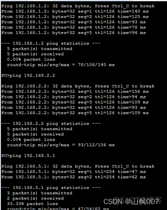 配置OSPF协议 ospf协议的配置_华为_06