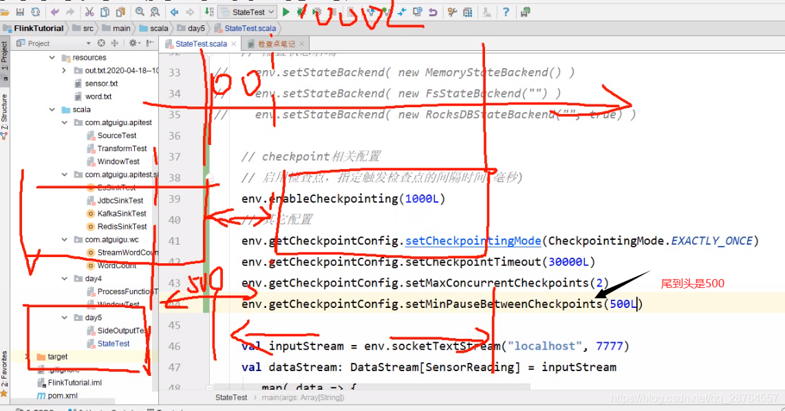 flink checkpoint 越来越大 flink checkpoint barrier_检查点_17