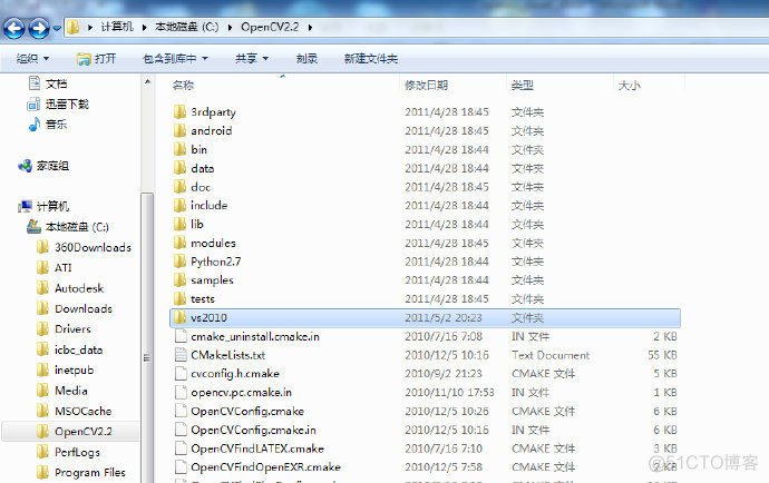 【Opencv】Vs2010 <wbr>上的配置Opencv2.2