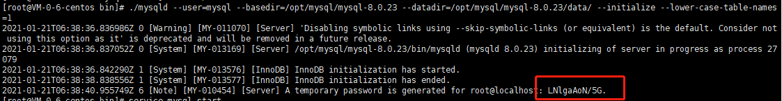 centos8安装ftp Centos8安装MySQL 8.0.23_centos8安装ftp_12