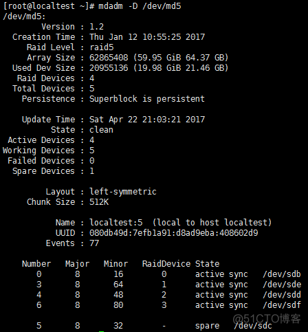 centos组完阵列设置 centos7配置raid5_centos组完阵列设置_23