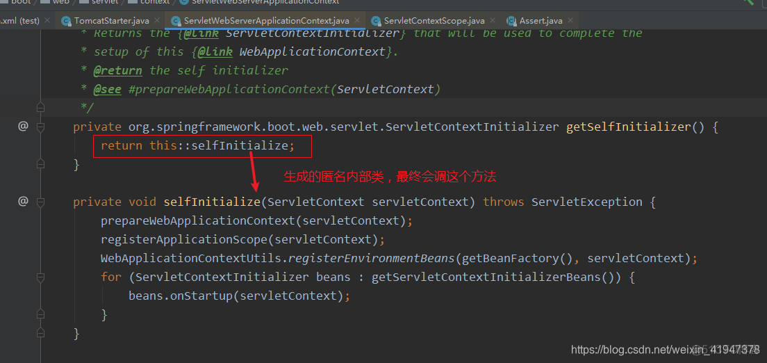 为什么springboot引入starter就可以引入 springboot为什么内置tomcat_servlet_06