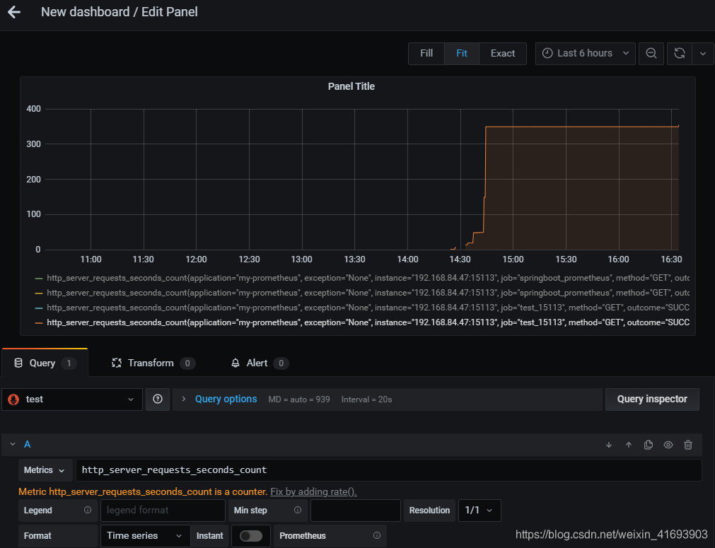 grafana配置prometheus提示Bad Gateway grafana prometheus模板,grafana配置prometheus提示Bad Gateway grafana prometheus模板_spring_07,第7张