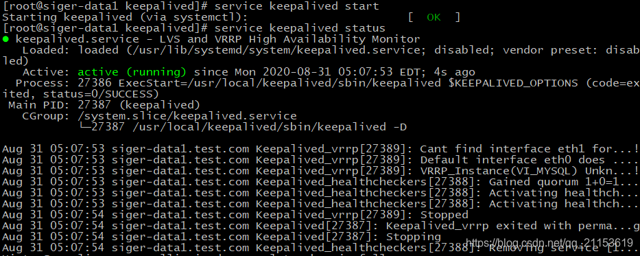 keepalived systemd 启动 keepalived开机自启动_负载均衡_04