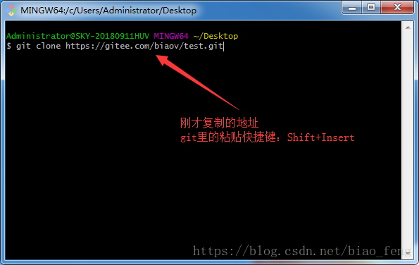 git clone后如何绑定该仓库 git clone之后_用户名_04