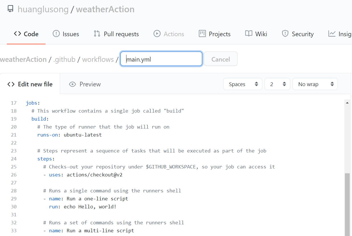 maven github 关系 github action maven_ci_04